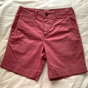American Eagle next level flex dark rose pink men’s shorts size 26 XS